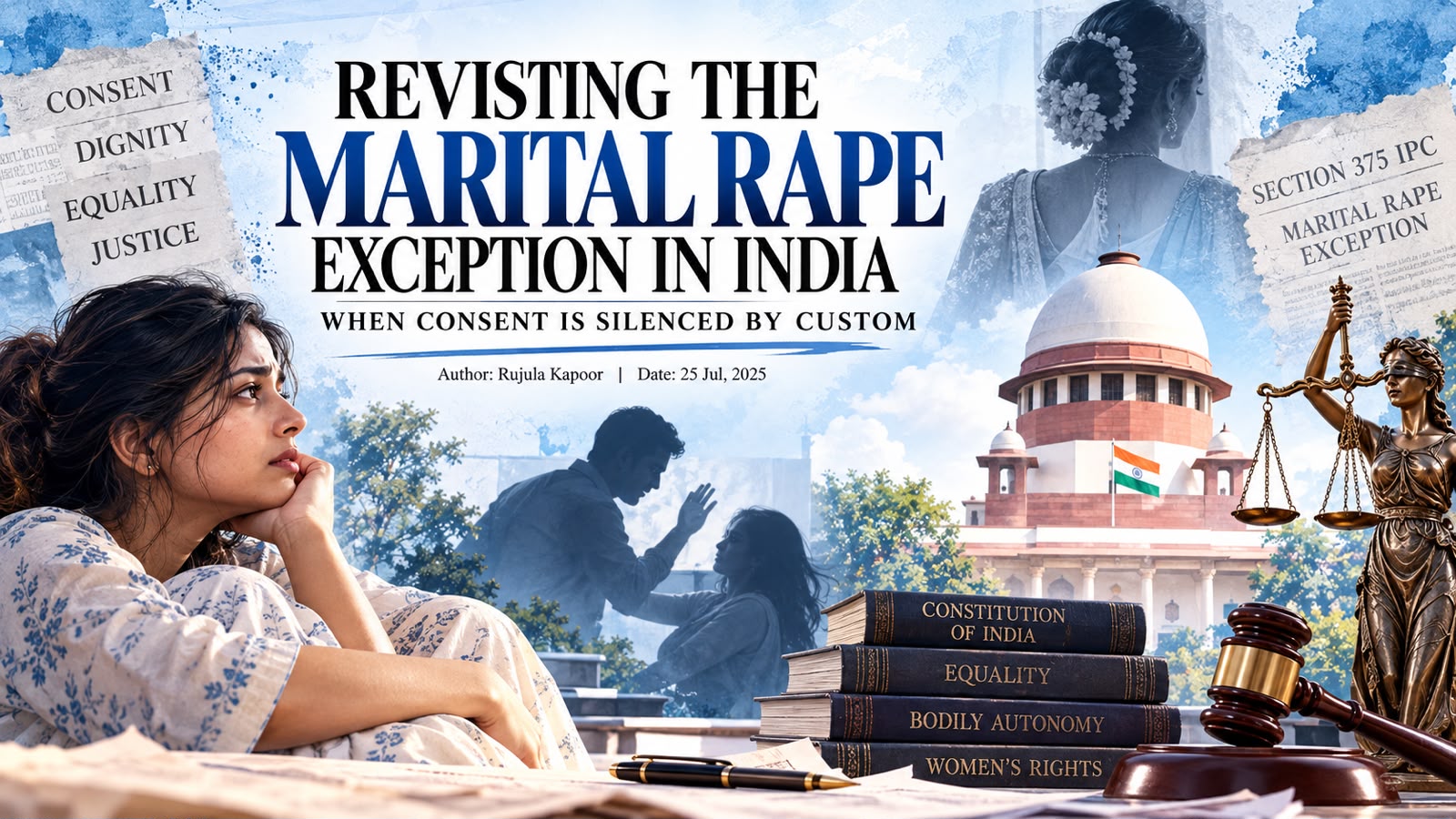 REVISTING THE MARITAL RAPE EXCEPTION IN INDIA: WHEN CONSENT IS SILENCED BY CUSTOM